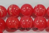 CRC506 15.5 inches 16mm round synthetic rhodochrosite beads