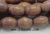 CRC67 15.5 inches 13*18mm rice rhodochrosite gemstone beads