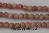 CRC754 15.5 inches 4mm round rhodochrosite beads wholesale