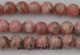 CRC755 15.5 inches 6mm round rhodochrosite beads wholesale