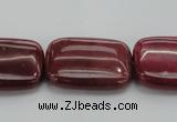 CRC825 15.5 inches 18*25mm rectangle Brazilian rhodochrosite beads