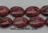 CRC833 15.5 inches 13*18mm oval Brazilian rhodochrosite beads