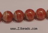 CRC90 16 inches 13mm round grade AA argentina rhodochrosite beads