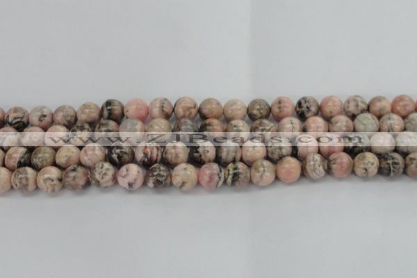 CRC905 15.5 inches 10mm round natural rhodochrosite beads