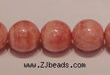 CRC91 16 inches 16mm round grade AA argentina rhodochrosite beads