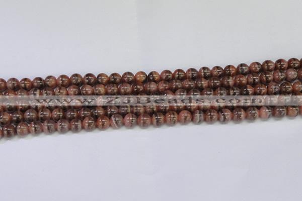 CRC914 15.5 inches 7mm round natural rhodochrosite beads