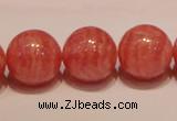 CRC94 16 inches 16mm round grade AAA argentina rhodochrosite beads