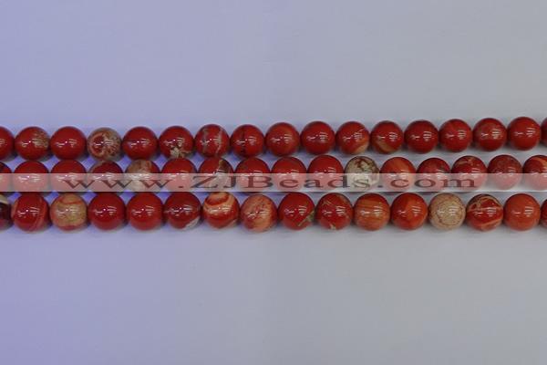 CRE304 15.5 inches 12mm round red jasper beads wholesale