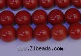 CRE322 15.5 inches 8mm round red jasper beads wholesale