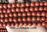 CRE353 15.5 inches 10mm round red jasper beads wholesale