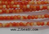 CRF425 15.5 inches 2mm round dyed rain flower stone beads wholesale