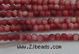 CRF426 15.5 inches 2mm round dyed rain flower stone beads wholesale