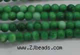 CRF441 15.5 inches 3mm round dyed rain flower stone beads wholesale