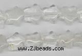 CRG08 15.5 inches 12*12mm star white crystal gemstone beads wholesale