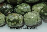 CRH16 15.5 inches 16*20mm egg-shaped rhyolite beads wholesale
