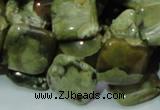 CRH21 15.5 inches 15*15mm rhombic rhyolite beads wholesale
