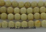 CRI200 15.5 inches 4mm round riverstone beads wholesale