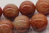 CRJ506 15.5 inches 16mm round red jade gemstone beads