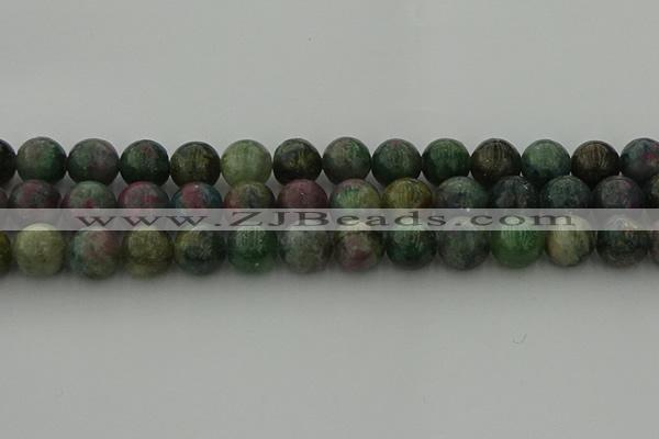 CRO1114 15.5 inches 12mm round ruby apatrite beads wholesale