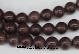 CRO112 15.5 inches 8mm round purple aventurine beads wholesale