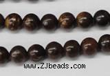 CRO124 15.5 inches 8mm round bronzite gemstone beads wholesale