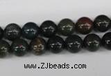 CRO141 15.5 inches 8mm round bloodstone beads wholesale