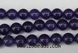 CRO148 15.5 inches 8mm round dyed amethyst beads wholesale
