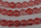 CRO157 15.5 inches 8mm round cherry quartz beads wholesale