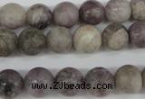 CRO191 15.5 inches 10mm round lilac jasper beads wholesale