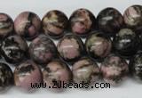 CRO225 15.5 inches 10mm round rhodonite gemstone beads wholesale