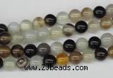 CRO23 15.5 inches 6mm round agate gemstone beads wholesale