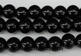 CRO247 15.5 inches 10mm round blackstone beads wholesale