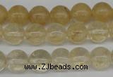 CRO255 15.5 inches 10mm round watermelon yellow beads wholesale