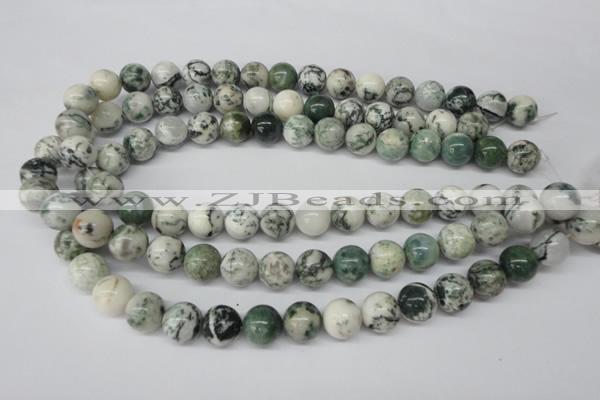 CRO300 15.5 inches 12mm round tree agate beads wholesale