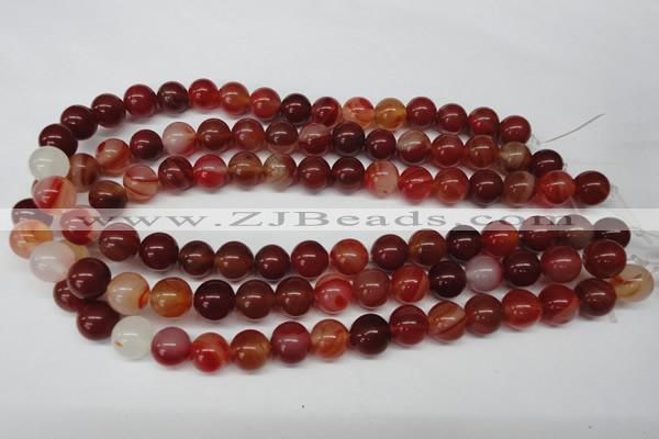 CRO302 15.5 inches 12mm round agate gemstone beads wholesale