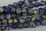 CRO31 15.5 inches 6mm round sodalite gemstone beads wholesale