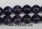 CRO337 15.5 inches 12mm round dogtooth amethyst beads wholesale