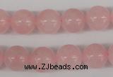 CRO341 15.5 inches 12mm round rose quartz beads wholesale