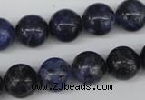 CRO344 15.5 inches 12mm round sodalite gemstone beads wholesale