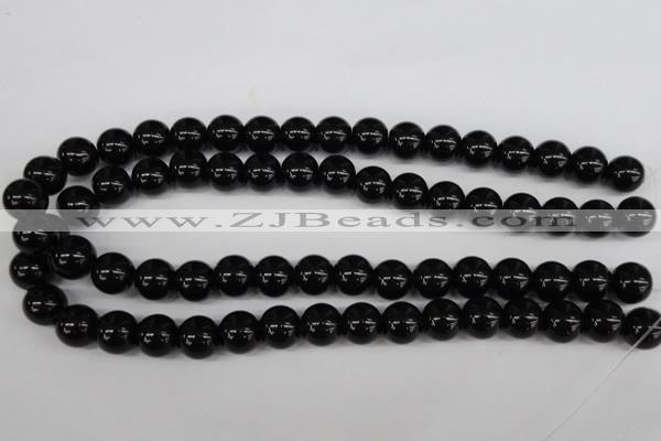 CRO353 15.5 inches 12mm round blackstone beads wholesale