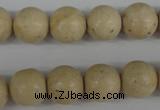 CRO388 15.5 inches 14mm round jasper gemstone beads wholesale