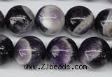 CRO425 15.5 inches 16mm round dogtooth amethyst beads wholesale