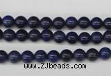 CRO46 15.5 inches 6mm round dyed lapis lazuli beads wholesale