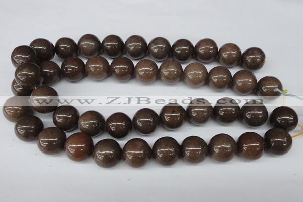 CRO494 15.5 inches 18mm round purple aventurine beads wholesale