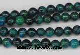 CRO50 15.5 inches 6mm round dyed chrysocolla beads wholesale