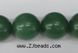 CRO530 15.5 inches 20mm round green aventurine beads wholesale