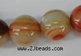 CRO533 15.5 inches 20mm round agate gemstone beads wholesale