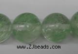 CRO549 15.5 inches 20mm round watermelon green beads wholesale