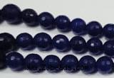 CRO715 15.5 inches 6mm – 14mm faceted round candy jade beads