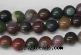 CRO82 15.5 inches 8mm round Indian agate gemstone beads wholesale